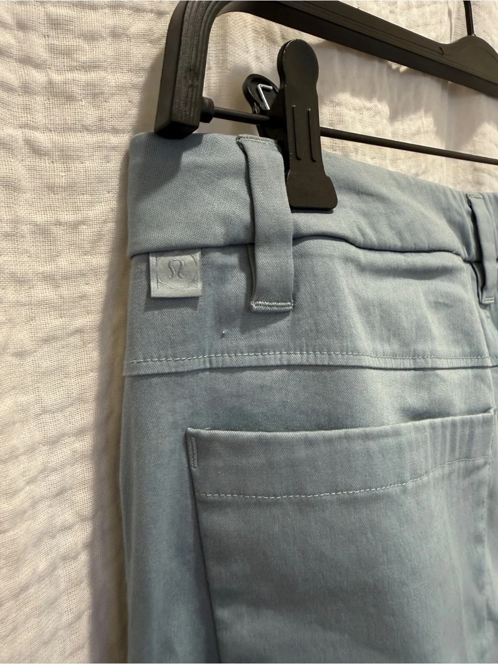 lululemon ABC Slim Fit Pant Utilitech Light Blue Gray Size 28